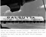 Dum Dum Air Terminal, Calcutta. 1305th AAFBU ICD-ATC passenger terminal. During WWII.  Photo from Alex Grande.