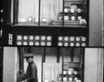 A clock shop in China during WWII.