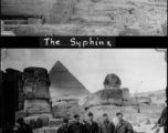 The Sphinx in Egypt.   Kaminski, Gross, MacMillen, Kehr, and Demsey.
