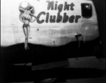 The B-24 "Night Clubber" in the CBI during WWII.   From the collection of Robert H. Zolbe.