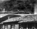 "Camp Schiel" rest station at Tangchi, Yunnan province, in the CBI.  From the collection of James D. Vaughn, who was lost in the CBI in December of 1944.