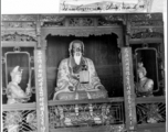 Buddhist statue near Kunming. In the CBI. March, 1945.
