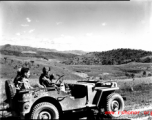 The men traveled by jeep to the site, over rough dirt tracks, but through beautiful country, as in these images.