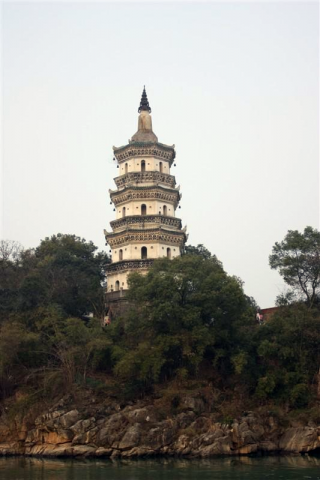 Huilong Temple in Lingling, China. 