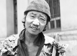 A poor local Chinese man in the CBI during WWII.