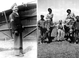 xxxA Chinese boy in the CBI during WWII looks sharp in his own US military-style outfit.