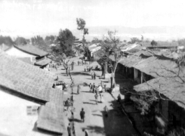 A town in China during WWII.