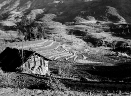 Chinese countryside, most likely in Yunnan province. During WWII.