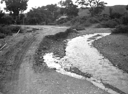 Road in Yunnan during WWII.