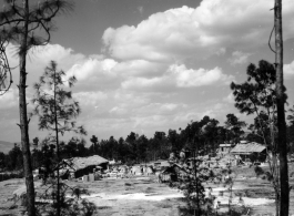 A lumber mill in Yunnan province, China. During WWII.