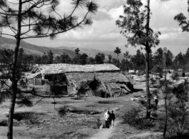 GI explorations of the hostel area at Yangkai air base during WWII: Saw mill.