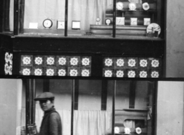 A clock shop in China during WWII.