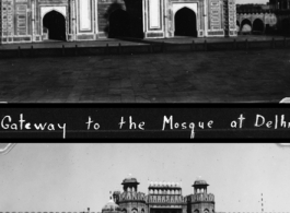 Scenes around New Delhi in WWII.