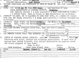 Individual Deceased Personnel File (IDPF) for Albert L. Haynes, MIA, China.