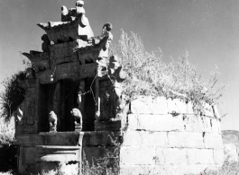 A tomb in Yunnan province, China.  The full graveyard can be seen here