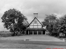 Misimari Chapel at Misimari, India, during WWII.