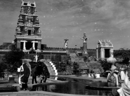 Temple in India during WWII.