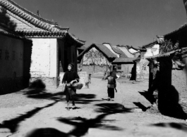 A village in northern China during WWII.