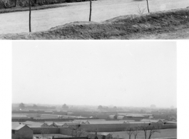 A pagoda forest, and a walled garden, in northern China during WWII.