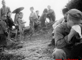 GI and local people in SW China during WWII.