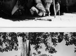 Daily life.  Scenes in India witnessed by American GIs during WWII. For many Americans of that era, with their limited experience traveling, the everyday sights and sounds overseas were new, intriguing, and photo worthy.