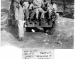 African-American servicemen--Sgt. Smith, Allen, Jones, Pon, Spencer, Turner, Wilson--of the advanced medical detachment of the 21st Quartermaster Regiment. In the Burma during WWII. 