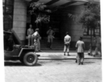 Entry to Red Cross at "The Alliance Building," Kunming, May 1945.