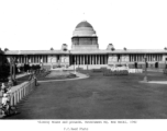 Viceroy House and grounds, Government HQ, New Delhi, 1942.  Photo from F. C. Reed.