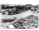 The SOS (Service Of Supply) salvage yard at Kunming.  Photo by Syd Greenberg.