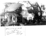 A blown-up building in Myitkyina, Burma, during WWII. 1791st Ordnance Company, 52nd Air Service Group.