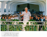 Lt. Gen. Thomas Rienzi present at Arizona Memorial on behalf of CBIVA, December 7, 1988.