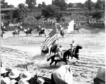 A GI rodeo in Ramgarh, India: A performance of horsemanship and skill in the CBI during WWII.
