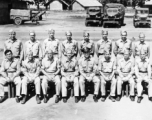 The Transportation personnel of the 491st Bomb Squadron, Chakulia Air Base, India, 1943.