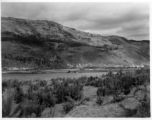 The valley scenery at Yangkai, Yunnan province, China, during WWII.  From the collection of Eugene T. Wozniak.