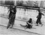 Day laborers on the street in Yunnan during WWII.