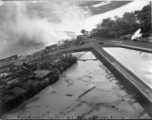 Bombing of Đò Lèn Bridge in Hà Trung Town in French Indochina (Vietnam), during WWII. In northern Vietnam, and along a critical rail route used by the Japanese.