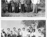 Local people in Burma near the 797th Engineer Forestry Company.  During WWII.