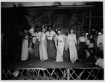 Performers at an activity in Burma.  In Burma near the 797th Engineer Forestry Company.  During WWII.