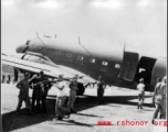 A C-47 transport plane in CBI.