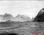 Karst mountains at Guilin, Guangxi province, China, during WWII.