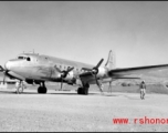 C-54 tail number #272330 in the CBI during WWII.