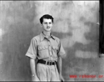 A young American serviceman in the CBI during WWII.