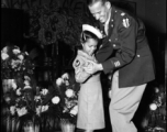 GI and charming girl dancing in India during WWII.