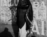 Beggar in Calcutta, during WWII.  Photo by R. L. Tearney.