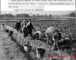 Farming in China. In the CBI.  Photo from Roland E. Speckman.