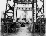 *******Chinese troop memorial at Myitkyina for troops lost in capture of city and surrounding area.  Photo from Joseph O'Brien.