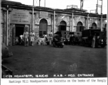 Headquarters of the Army Air Forces India Burma Theater & Eastern Air Command at Hastings Mills, Calcutta, during WWII. August 16, 1945.