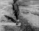 "Hobbie"--Kid at Tezpur, Jorhat, India, during WWII.