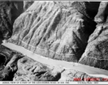 Aerial view of the Ledo-Burma Road, January 28, 1945. In the CBI.  US Army Photo.