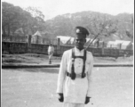 Policeman in India during WWII.